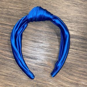 J.Crew turban knot satin headband